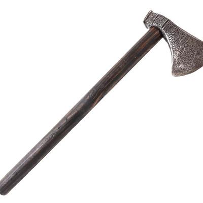 Lot 1 large indopersian tabarzin axe