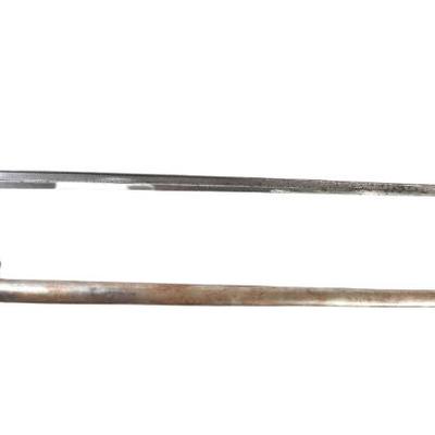 Lot 11 spanish cavalry sabre w scabbard