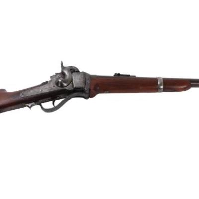Lot 3 sharps model 1863 cavalry carbine percussion rifle