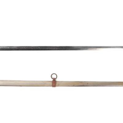Lot 5 us model 1860 staff field sword
