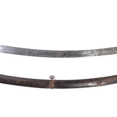 Lot 4 us model 1812 cavalry saber scabbard by starr