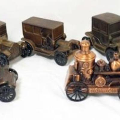 Sale Photo Thumbnail #109: 1108	GROUP OF ASSORTED CAST METAL CAR AND RELATED BANKS
