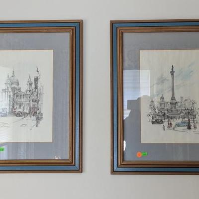 Sale Photo Thumbnail #21: Vintage Jan Korthals prints. London