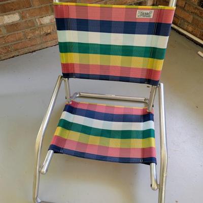 Sale Photo Thumbnail #52: Vintage Debro the Original beach chair