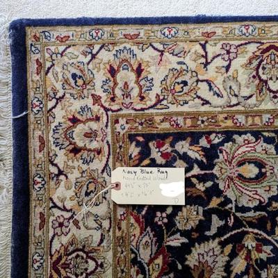 Sale Photo Thumbnail #8: Wool rug 4'2" x 6'3"