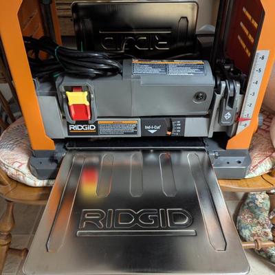 Ridgid brand planer, new and unused