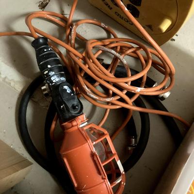 Cord Reel and Light and Misc Wrenches