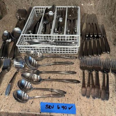 Set of 2 Different Flatware Sets