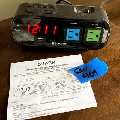 Sharp Alarm Clock
