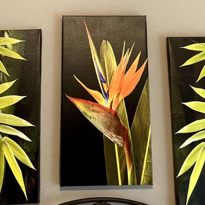 Trio of Bamboo image inspired artwork 