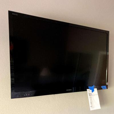 42" LCD Bravia Wall mounted Sony Television