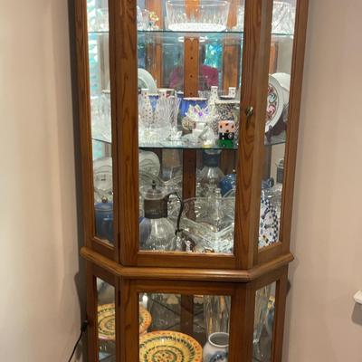 Glass Curio Cabinent
