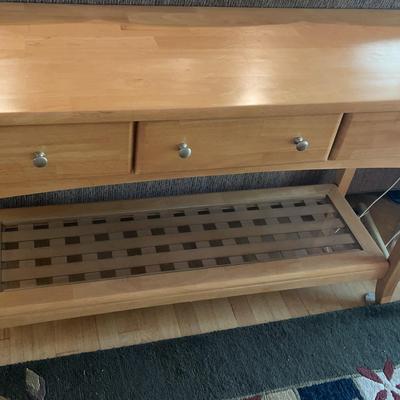 Oak Storage Sideboard 