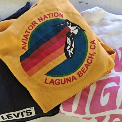 Collection Of Sweatshirts - Aviator Nation & Levi