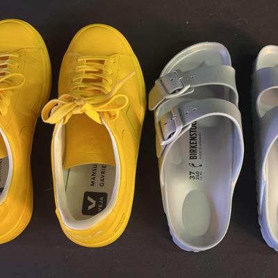 Birkenstocks and Vejas!!