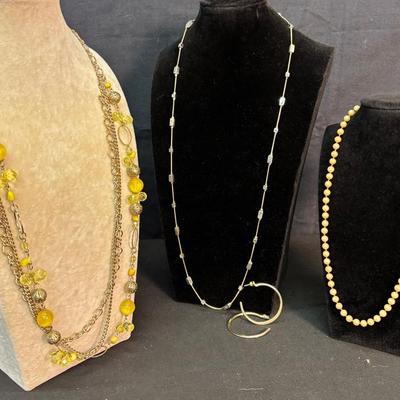 Unique Golden Necklaces 