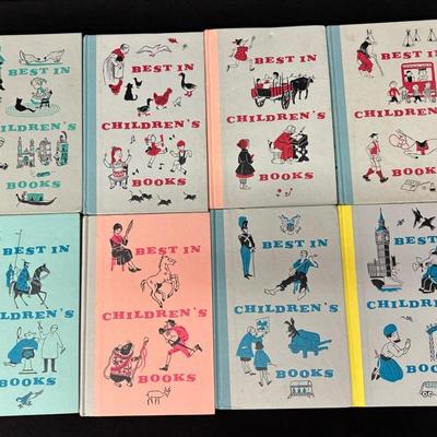 Lot Of Hardback "Best in Children’s Books" 