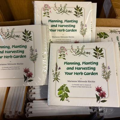 Large Lot Of “Planning, Planting & Harvesting Your Herb Garden” Books NIB