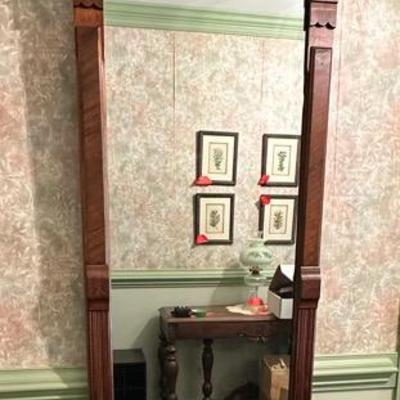 Mirrored Hall Tree