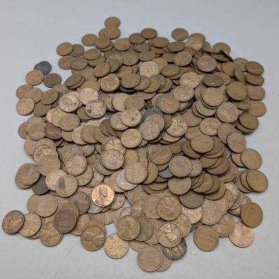 3 1/2 Pounds Of Wheat Pennies
