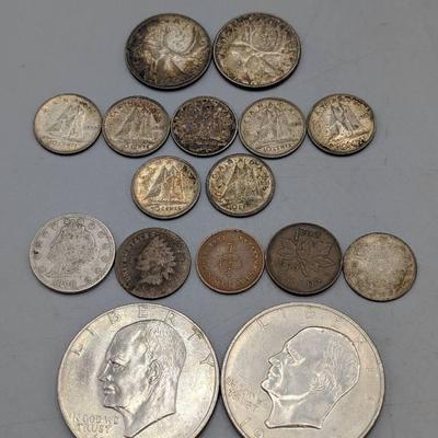 Vintage & Foreign Coin Lot