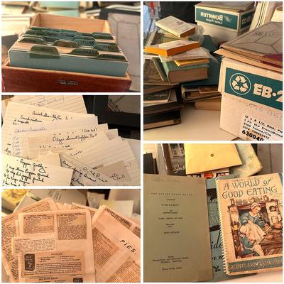 Large Lot of Cookbooks & Recipes