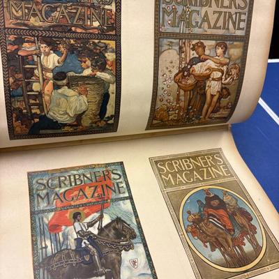 Three Oversized Vintage Scrapbooks & The Mistress of the Manse 1874