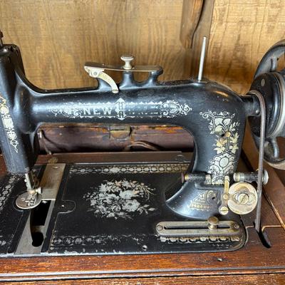 The New Home Vintage Sewing Machine