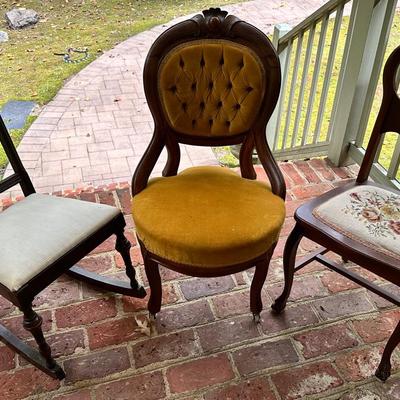 Lot Of 3 Chairs