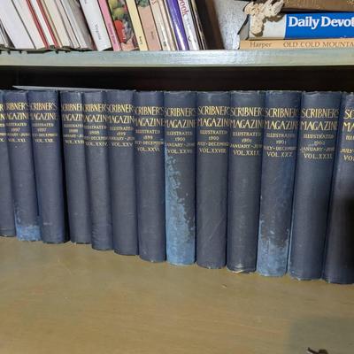 14 Vols. Scribner's Magazine Bound Editions...1896-1902