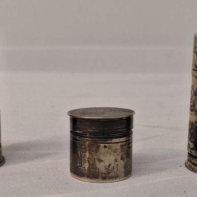 3 925 Holy Water Metal Vessels - 111g
