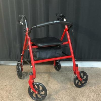 Like-New Drive Rollator Walker 