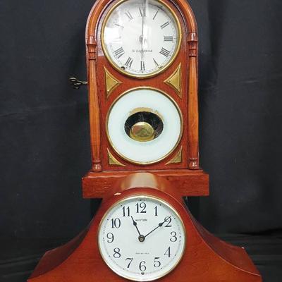Pair of Vintage Mantel Clocks – Seth Thomas & Rhythm Westminster