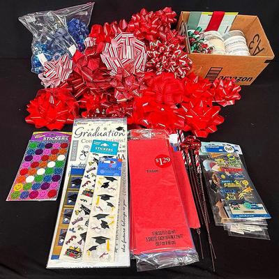 Ribbon and Crafting Supplies