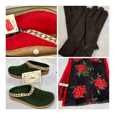 Stegmann Wool Clogs (new w/tags) Leather Gloves, Scarves & More
