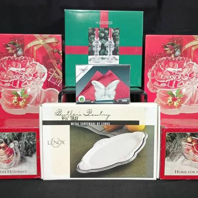 Holiday & Entertaining Serveware Collection – Lenox, International Silver, Crystal Sleighs & More