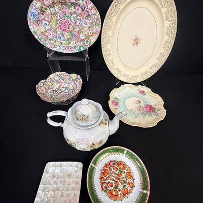 Paden City Pottery, Betty Platner & More Floral Porcelain Ware