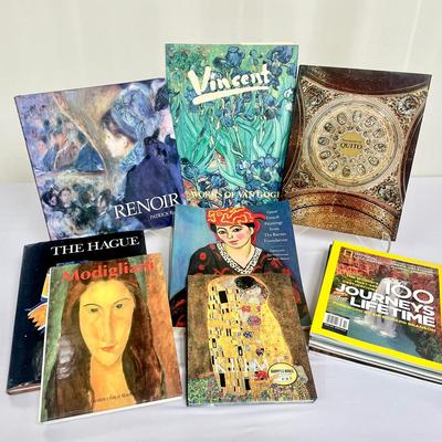 Art Related Hardback Copies Of Vincent, Renoir, Treasures Of Quito And More Greats! 