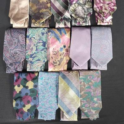 Vintage & Designer Men’s Tie Collection – Paolo Rossi, Neil Martin & More