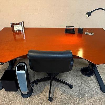 Motorized Sit-Stand Executive Desk