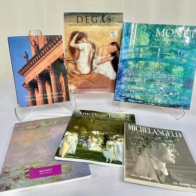 Coffee Table Books: Art Collections by Greats & More (2 Boxes)