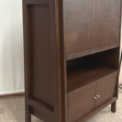 Mid-century Loyola Secretary Desk By Ethan Allen 