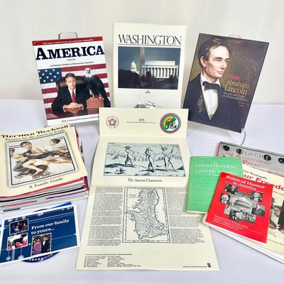 Collection Of Eclectic Political History: Books, Declarations And More
