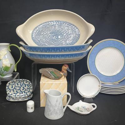Villeroy & Boch, Longaberger, Royal Doulton plus Heritage Artists Decoy