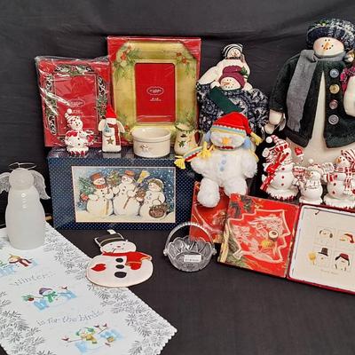 Collection Of Vintage Snowmen And More