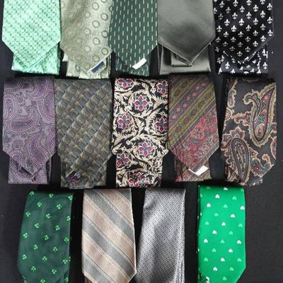 Designer & Vintage Men’s Neck Tie Collection – Daniel Cremieux, Calvin Klein, Regis & More