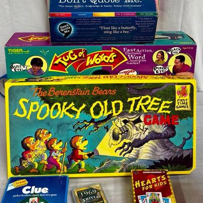 Vintage Board Games & Playing Cards 