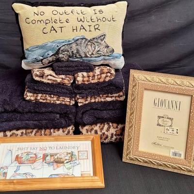 Ralph Lauren Aragon Collection Leopard Print Towels And More