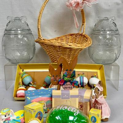 Mini Russ Easter Figurines, Glass Egg Jars & More Assorted Figures! 
