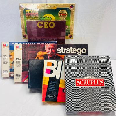 Vintage Board Game Collection